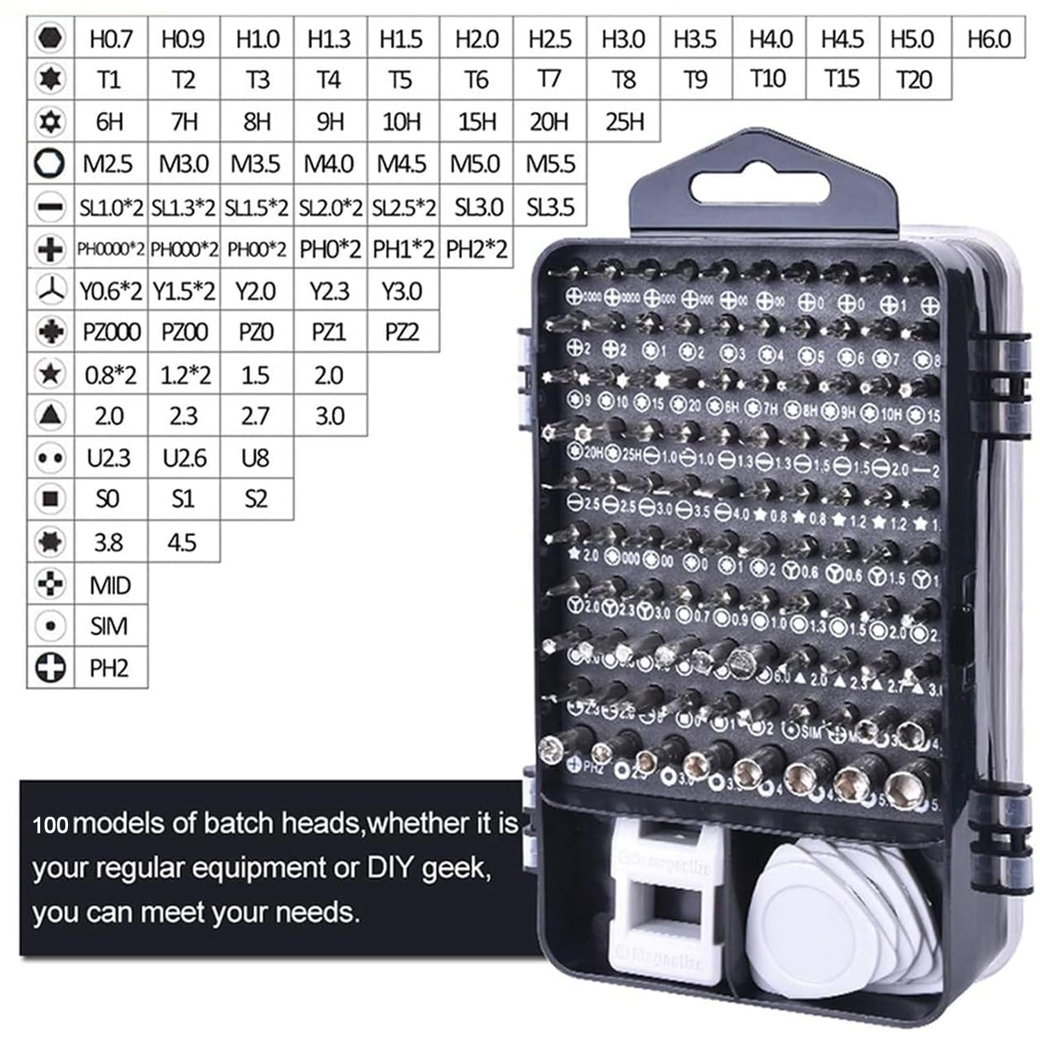 Precision Screwdriver Set (115-in-1 / B Grade)
