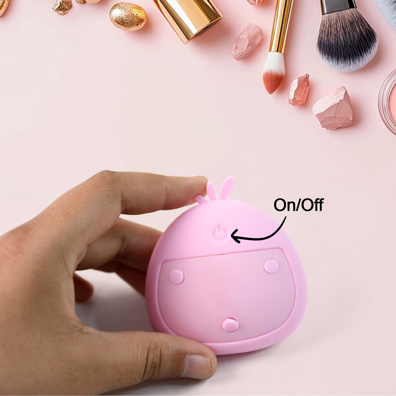Silicone Face Cleansing Brush (1 Pc)