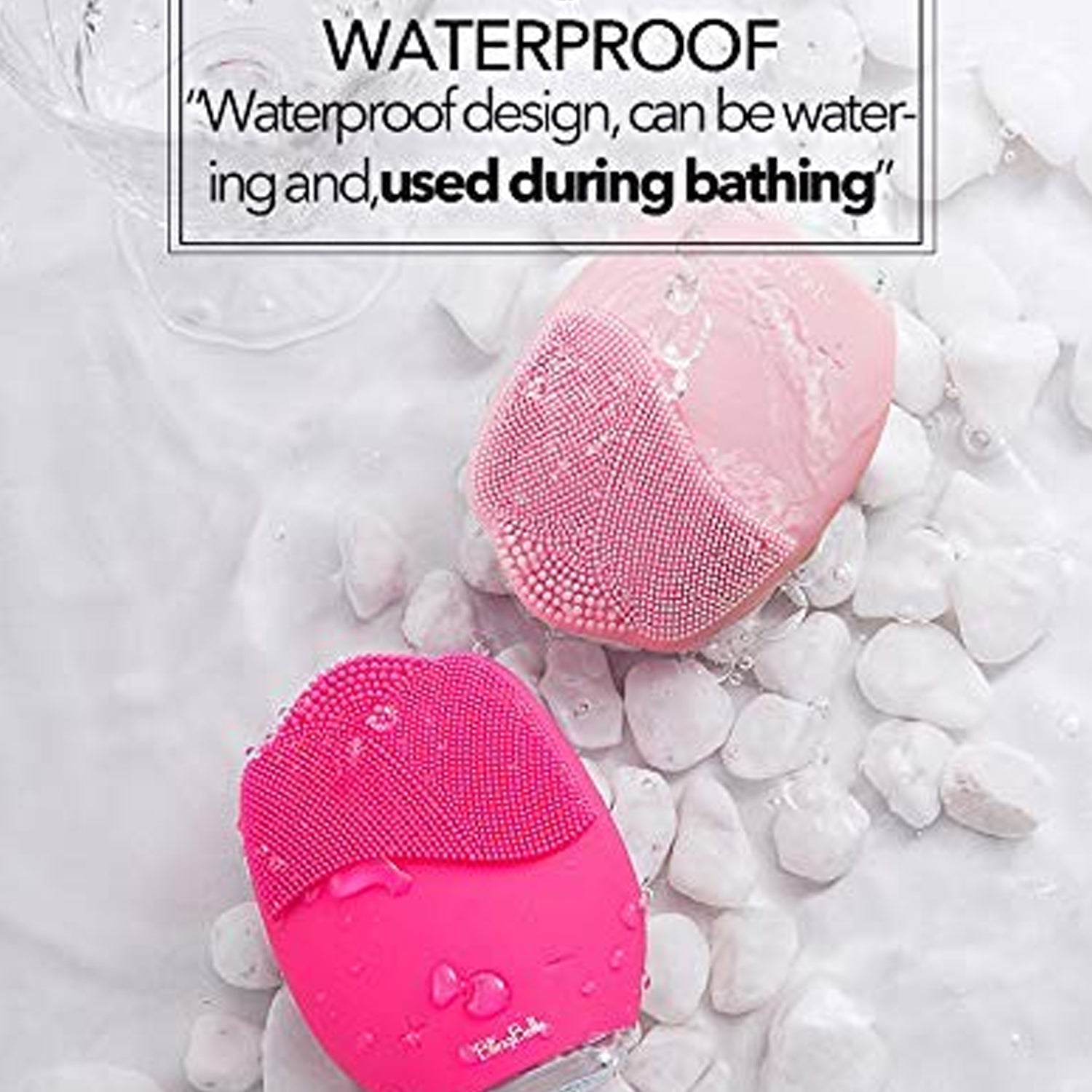 Rechargeable Sonic Silicone Face Cleansing Brush