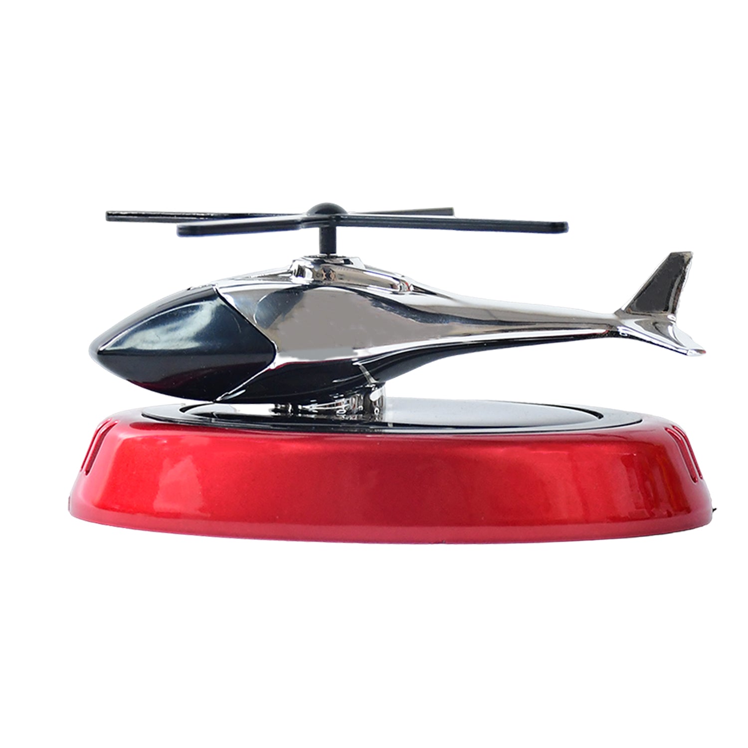 Solar-Powered Rotating Helicopter Car Air Freshener