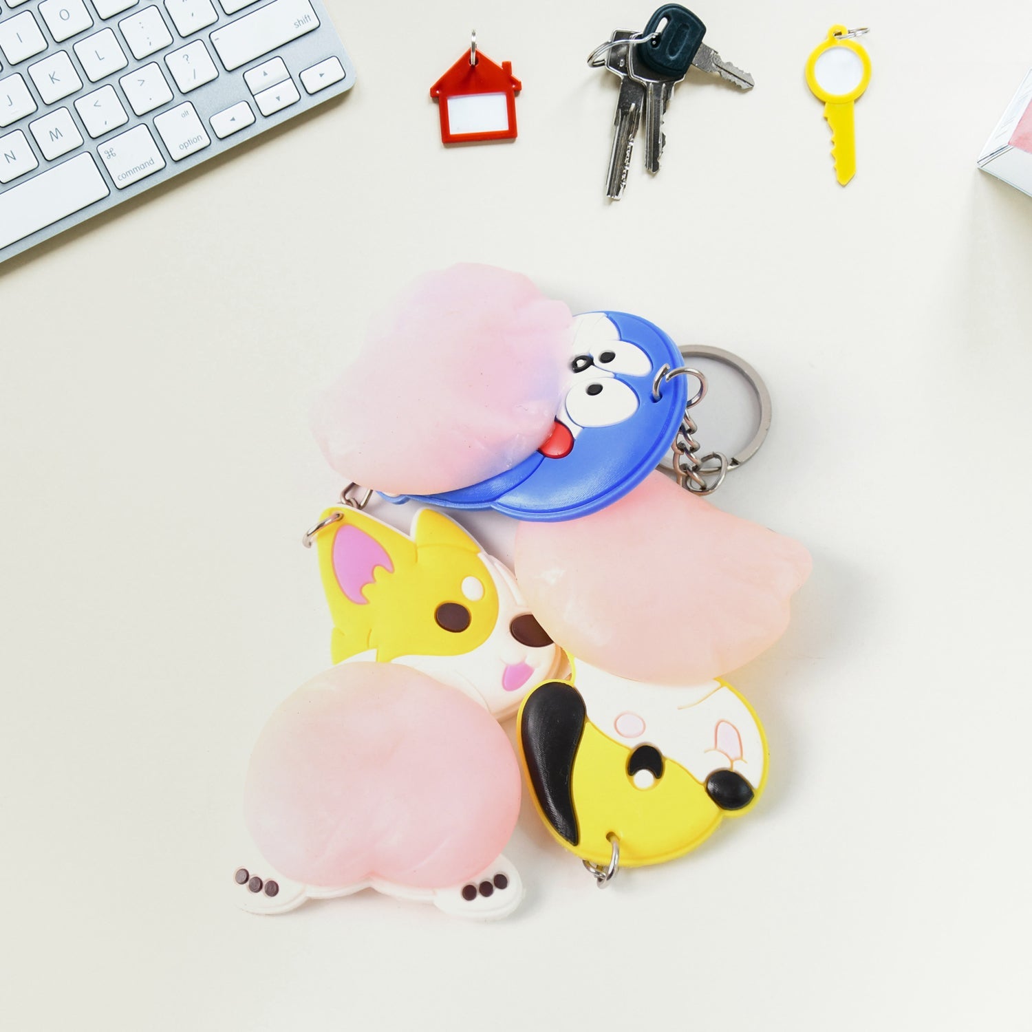 Cartoon Animal Keychain (1 Pc / Mix Design)
