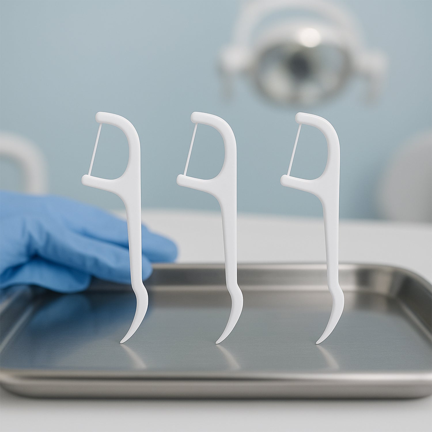 Ergonomically designed anti-slip handles Durable plastic and stainless steel tools Helps remove plaque, tartar, and food particles Ideal for use between dentist visits Travel-friendly and hygienically packaged