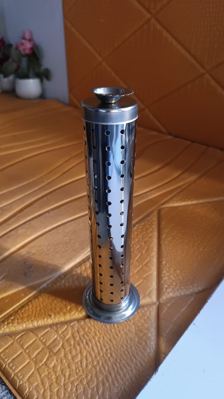 Stainless Steel Agarbatti Stand for Puja (1 Pc)