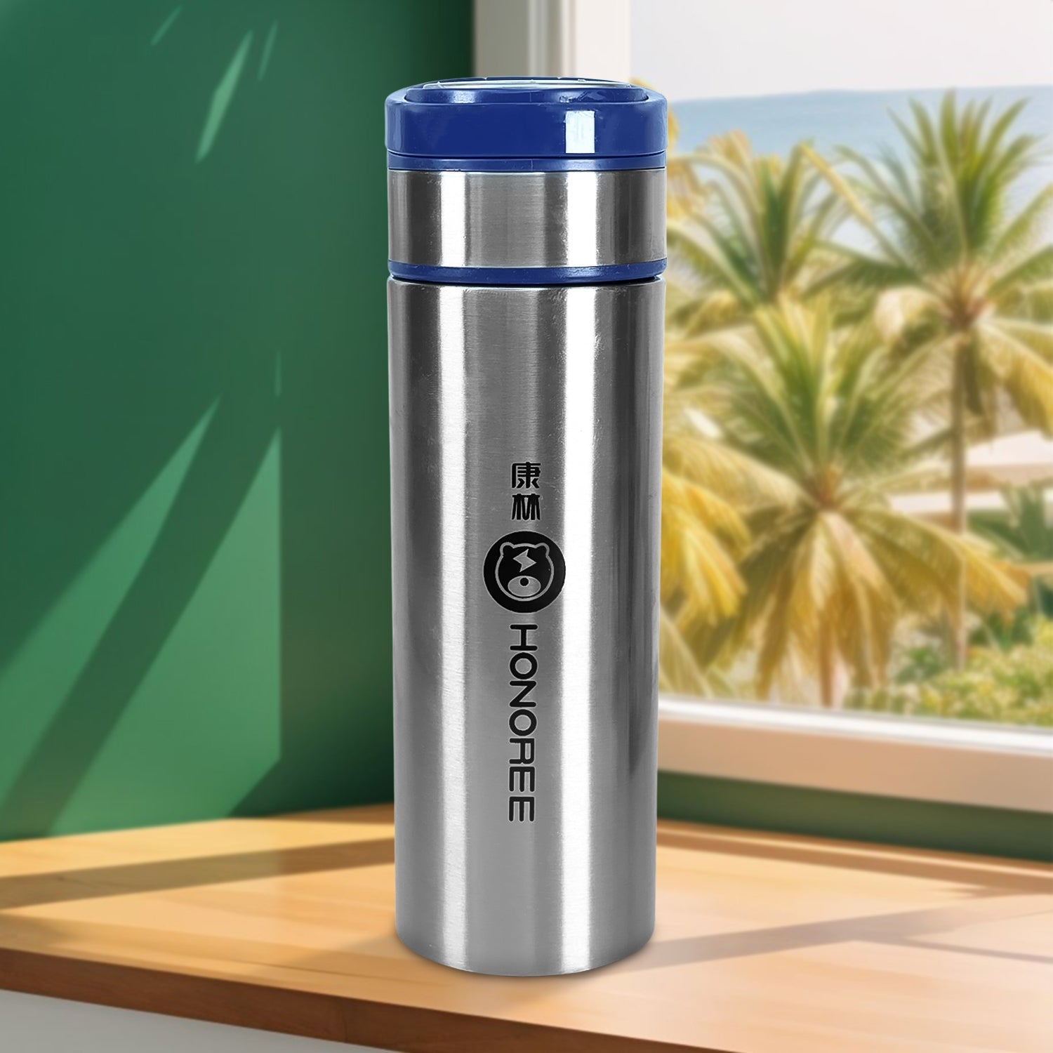 Insulated Steel Filter Cup – 350ml for Hot & Cold Drinks