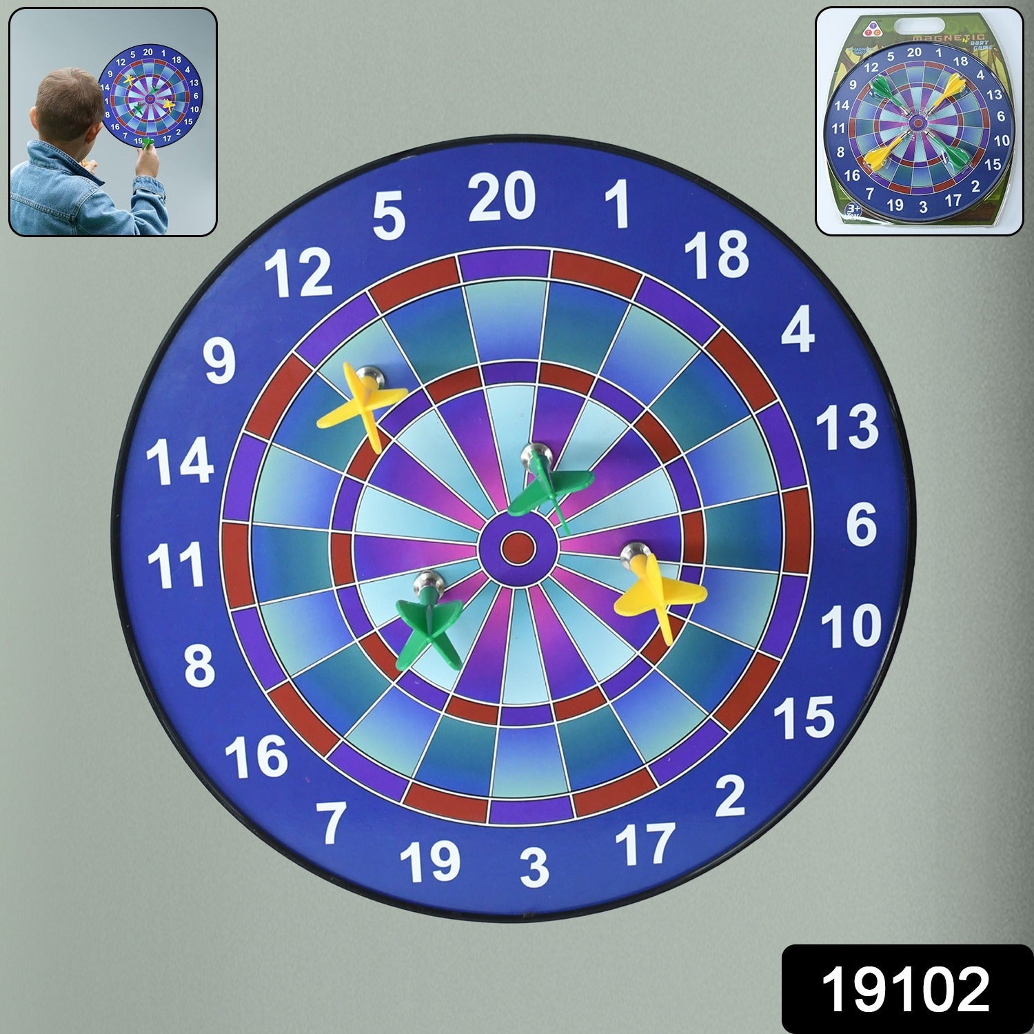 Magnetic Dartboard Game Set for Kids & Adults